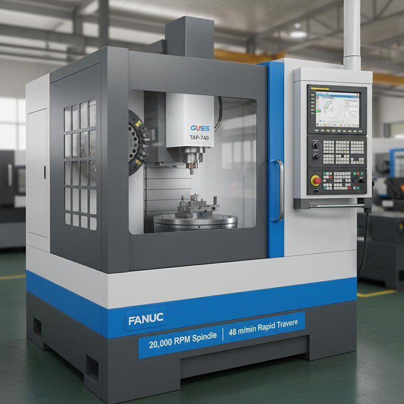 GUSS High-Speed CNC Drilling and Tapping Center TAP-740 with 20,000 RPM ...