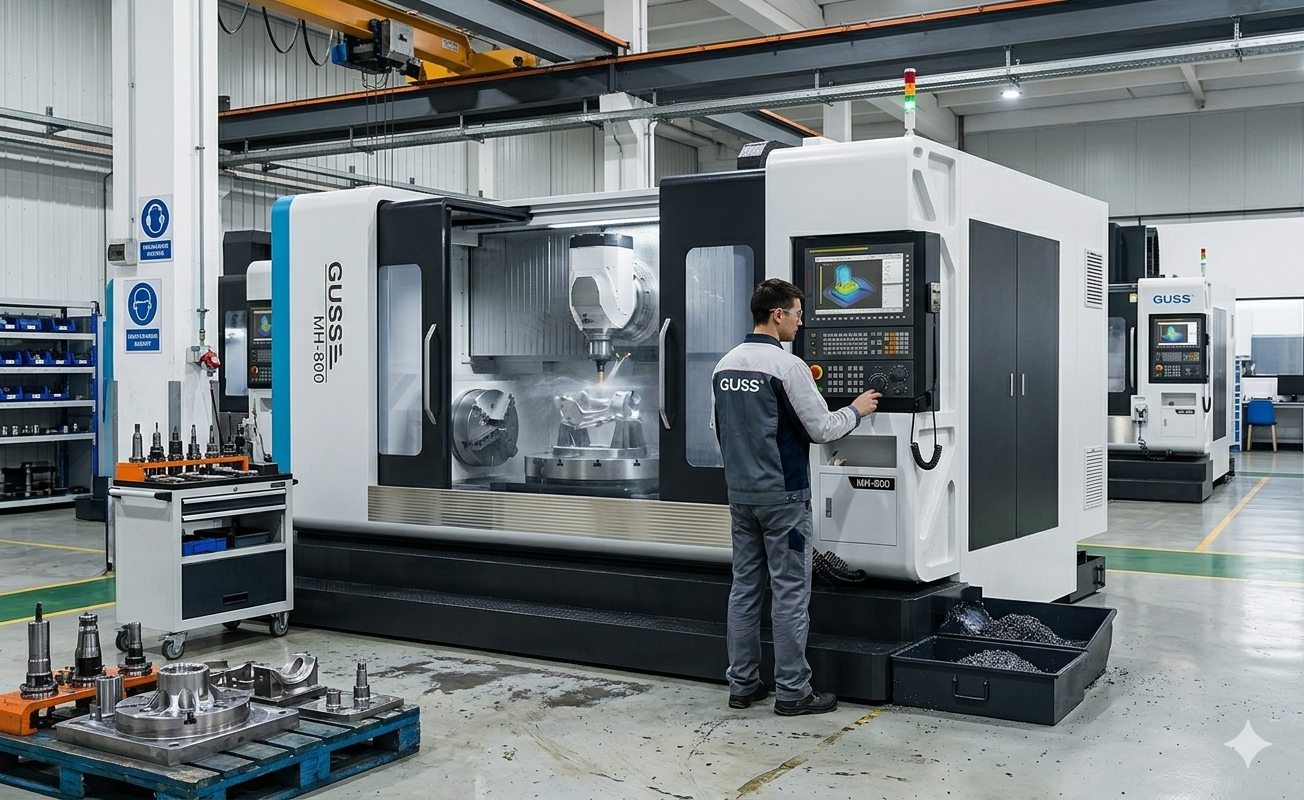MH-800 Horizontal Machining Centers Inverted T Classic Structure High ...